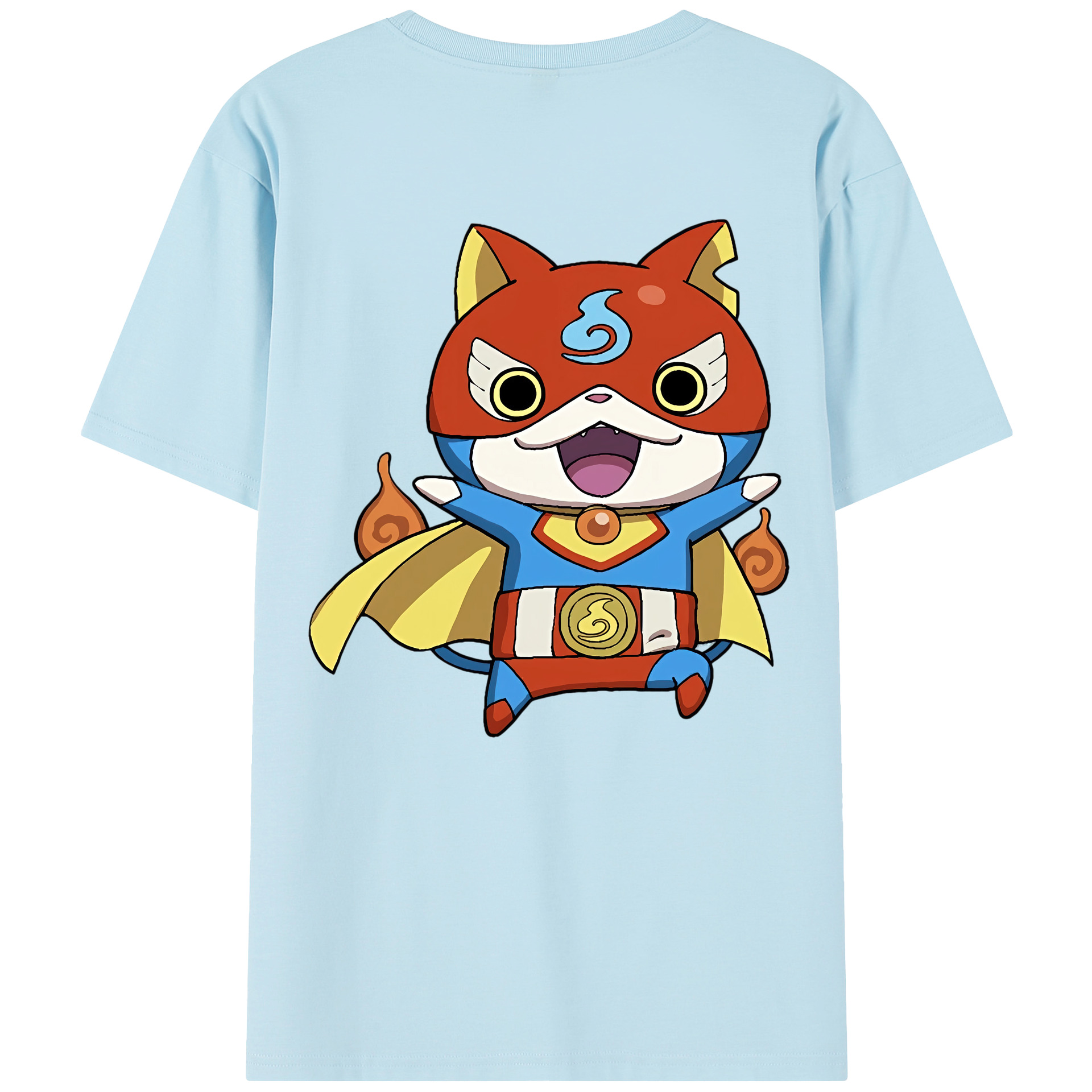 （画像用） 妖怪ウォッチ Yo-kai Watch 綿100％半袖Tシャツ（背面プリント）